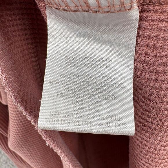 Z Supply Val Thermal Long Sleeve Knit Top Size Small Relaxed Fit Slouchy Dolman - Picture 6 of 8